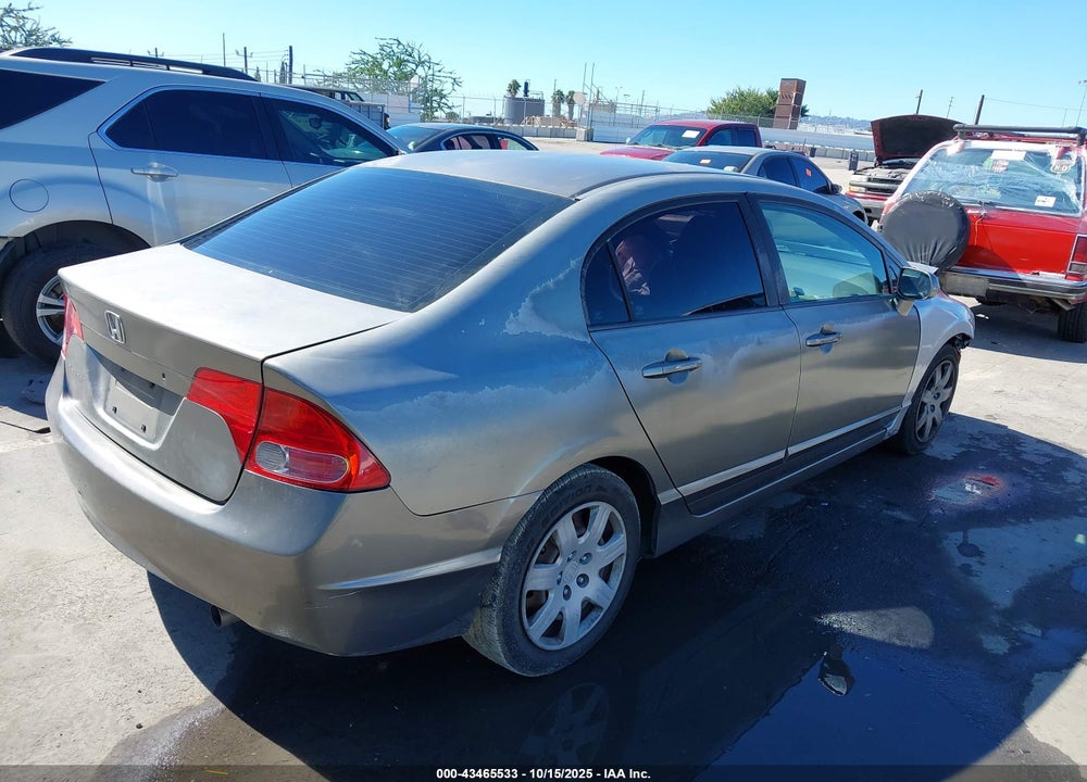 2007 HONDA CIVIC VIN: 2HGFA16517H506461