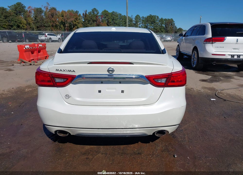 2016 NISSAN MAXIMA 3.5 S VIN: 1N4AA6AP5GC387319