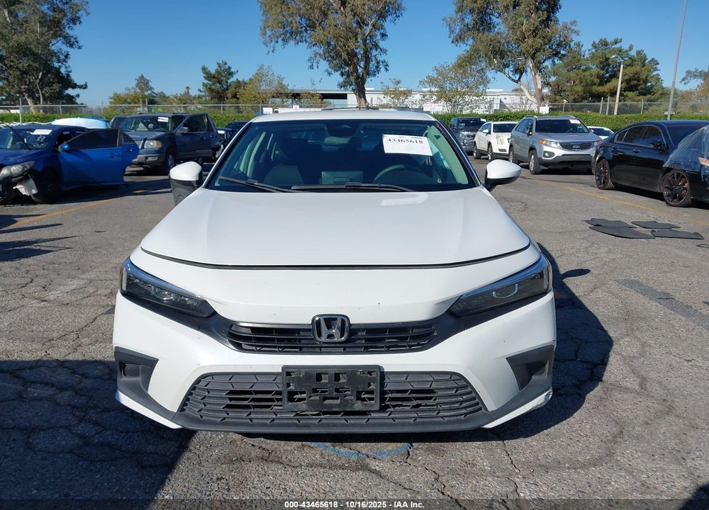 2022 HONDA CIVIC LX VIN: 2HGFE2F21NH546696