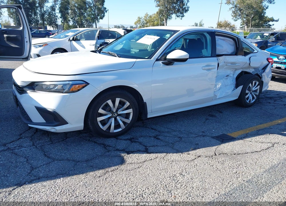 2022 HONDA CIVIC LX VIN: 2HGFE2F21NH546696