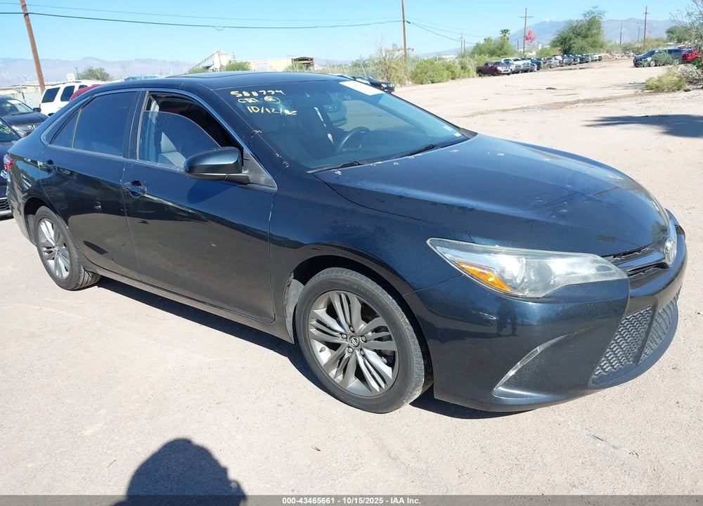 2015 TOYOTA CAMRY SE VIN: 4T1BF1FK8FU037736
