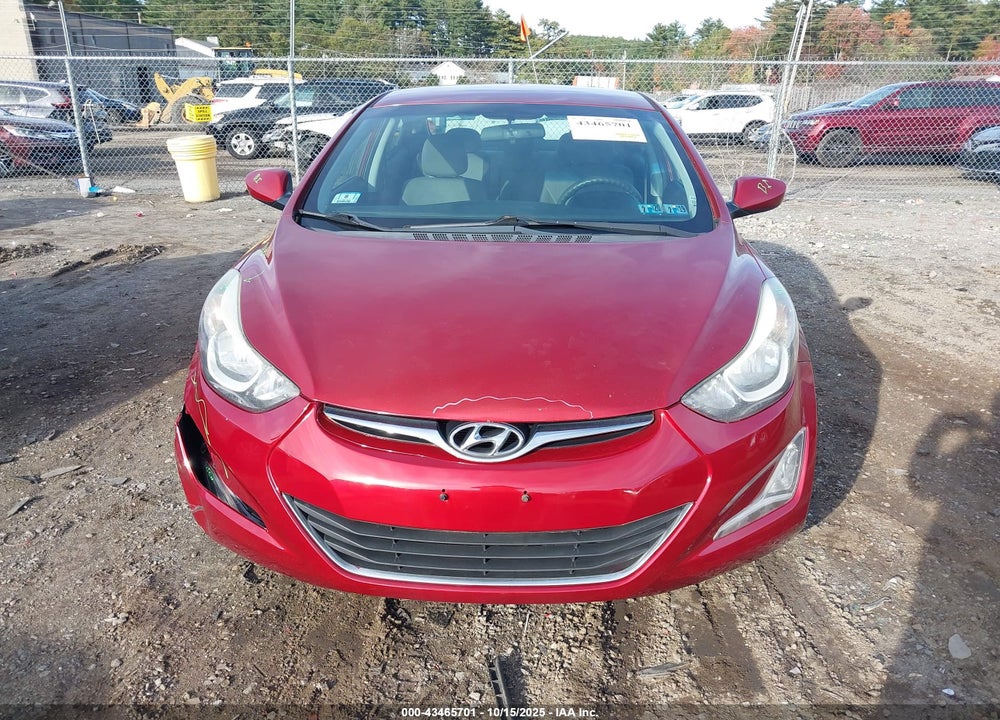 2015 HYUNDAI ELANTRA SE VIN: 5NPDH4AE3FH572591