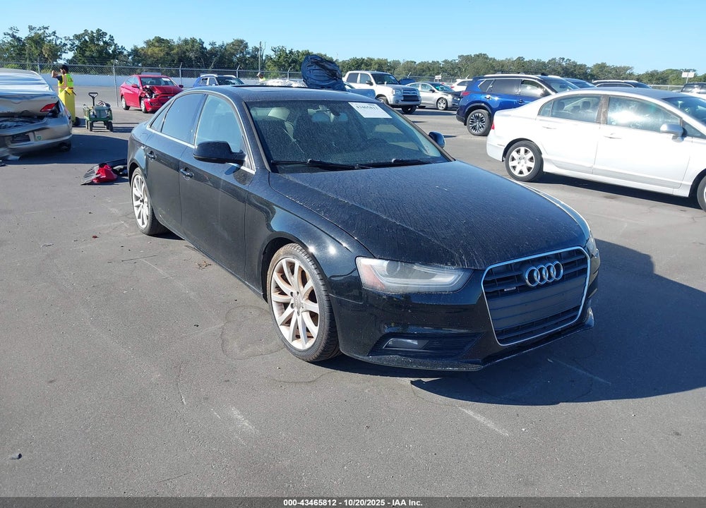 2013 AUDI A4 2.0T PREMIUM VIN: WAUFFAFL1DN010946