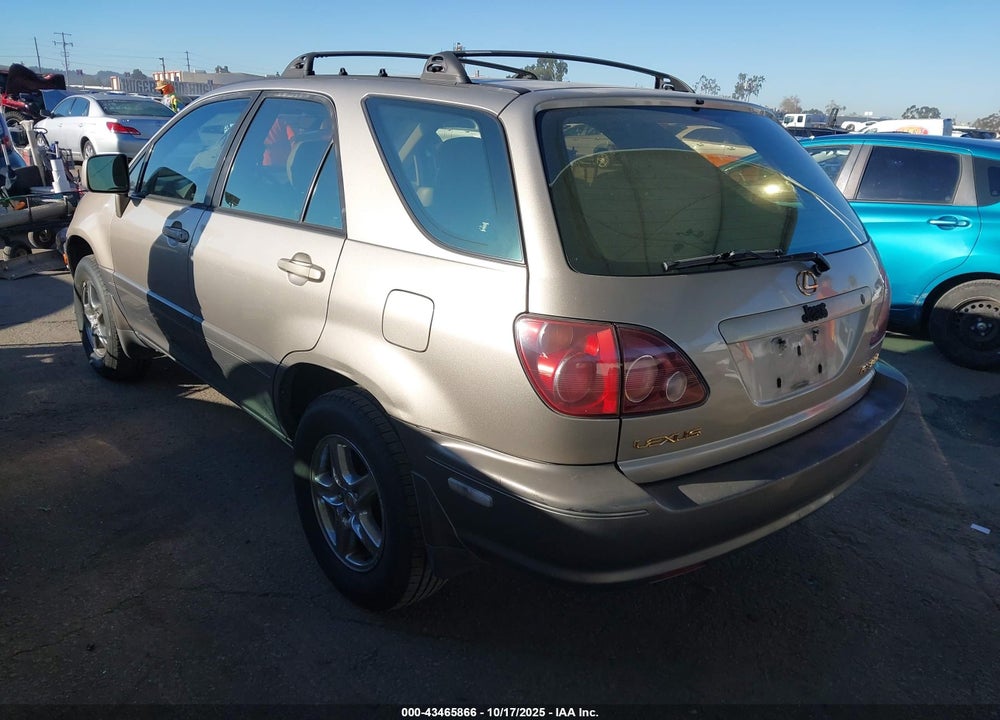 1999 LEXUS RX 300 VIN: JT6GF10U6X0037755