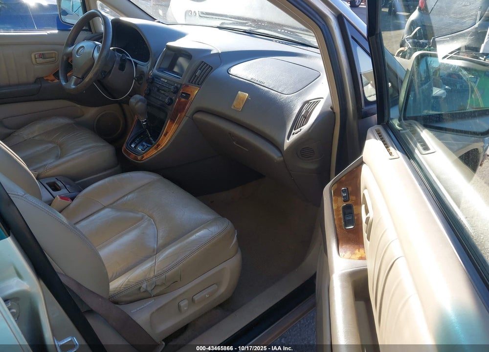1999 LEXUS RX 300 VIN: JT6GF10U6X0037755