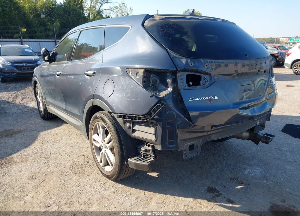 2013 HYUNDAI SANTA FE VIN: 5XYZW3LA0DG068259