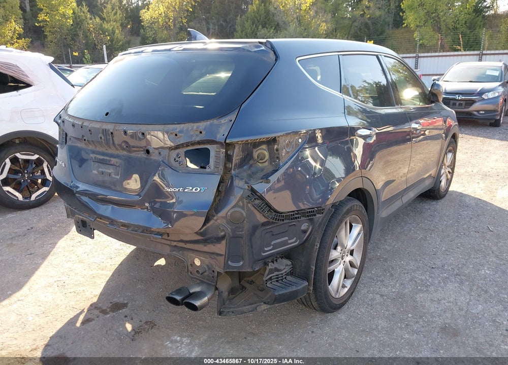 2013 HYUNDAI SANTA FE VIN: 5XYZW3LA0DG068259