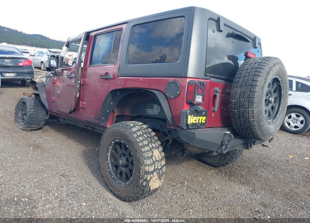 2011 JEEP WRANGLER UNLIMITED SAHARA VIN: 1J4BA5H14BL604954