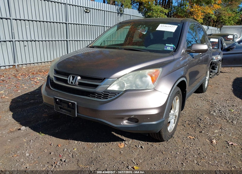 2011 HONDA CR-V EX-L VIN: 5J6RE3H7XBL020487