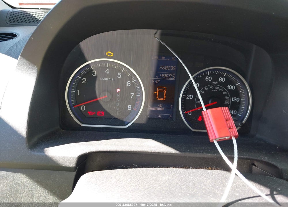 2011 HONDA CR-V EX-L VIN: 5J6RE3H7XBL020487