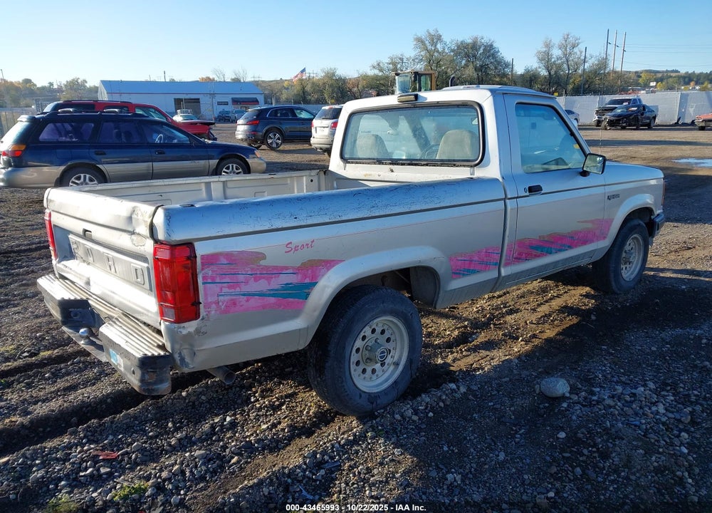 1991 FORD RANGER VIN: 1FTCR10A5MUD62177