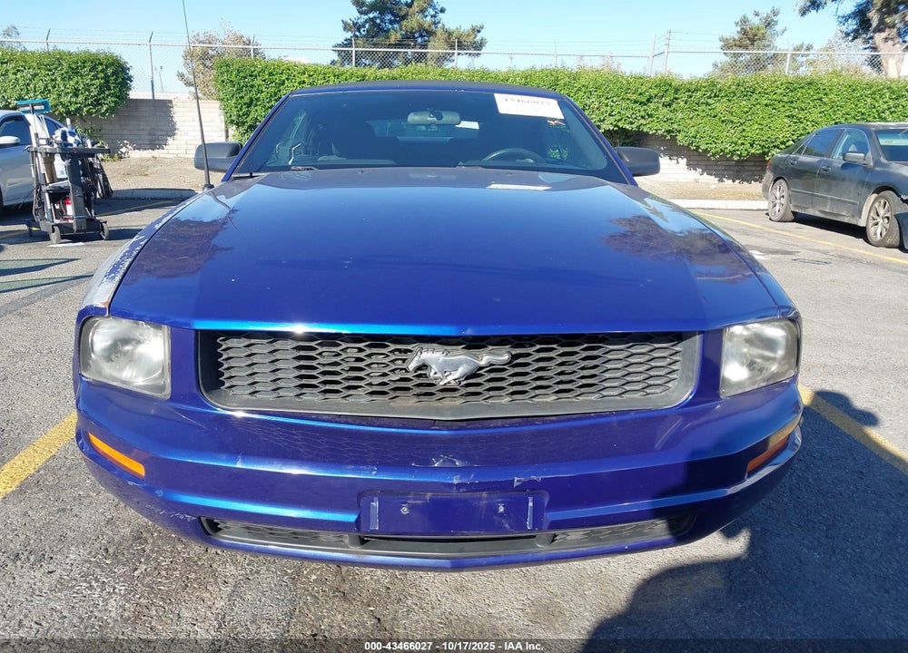 2005 FORD MUSTANG VIN: 1ZVFT84N655254180