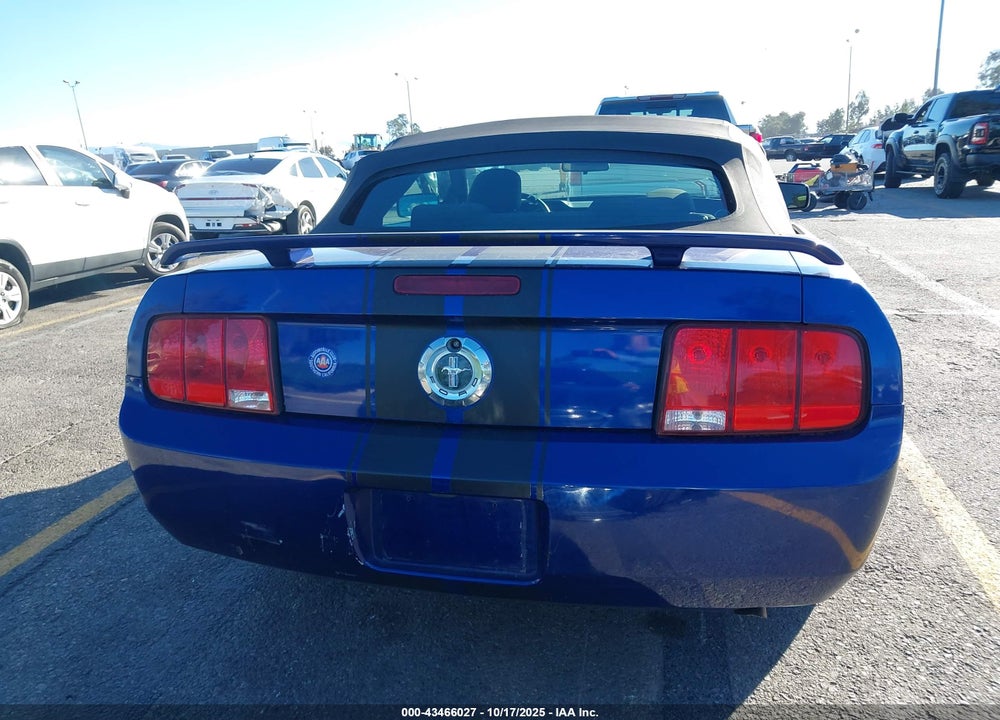 2005 FORD MUSTANG VIN: 1ZVFT84N655254180