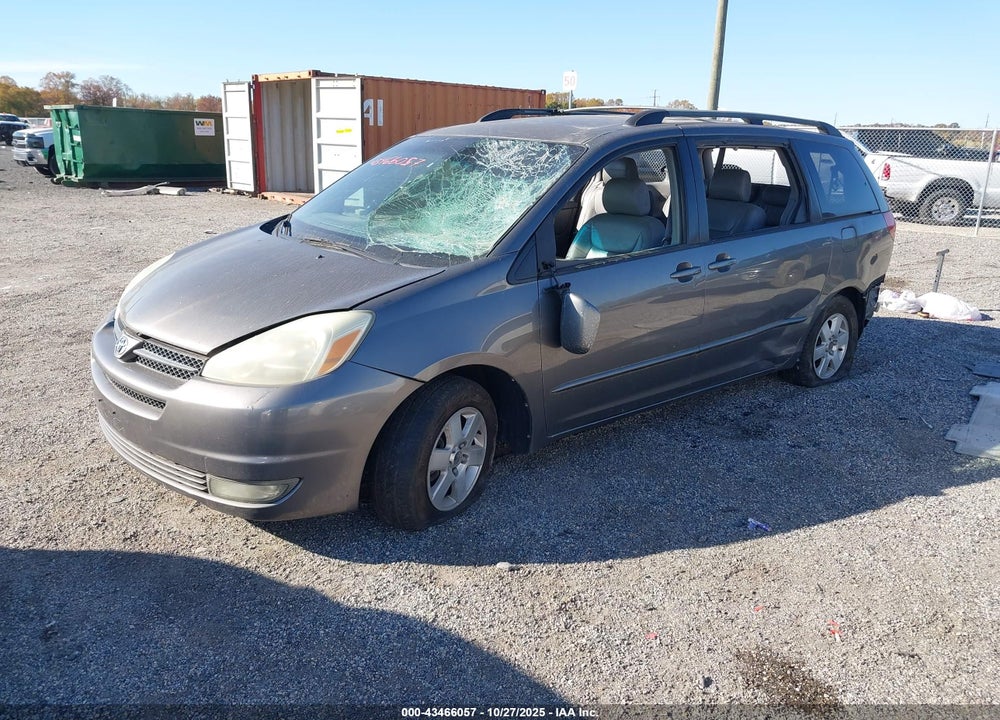 2004 TOYOTA SIENNA XLE VIN: 5TDZA22C14S100148