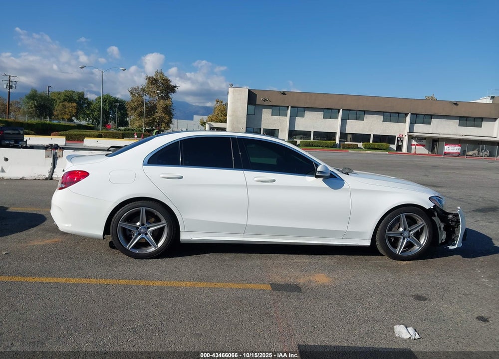 2017 MERCEDES-BENZ C 300 SPORT VIN: 55SWF4JB9HU193938