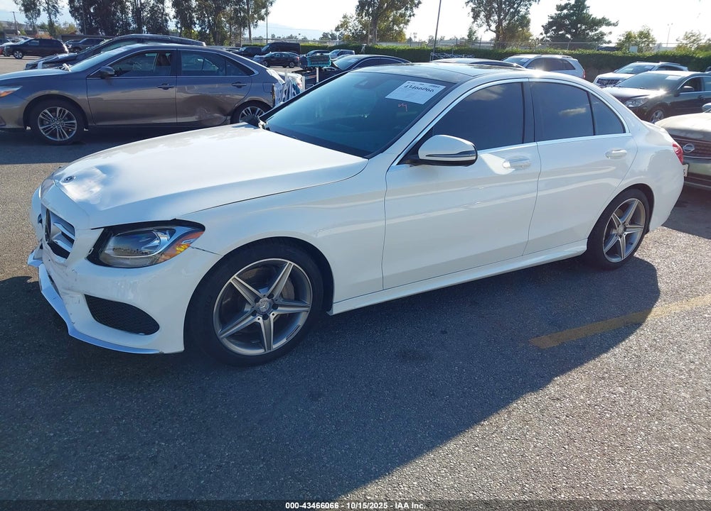 2017 MERCEDES-BENZ C 300 SPORT VIN: 55SWF4JB9HU193938