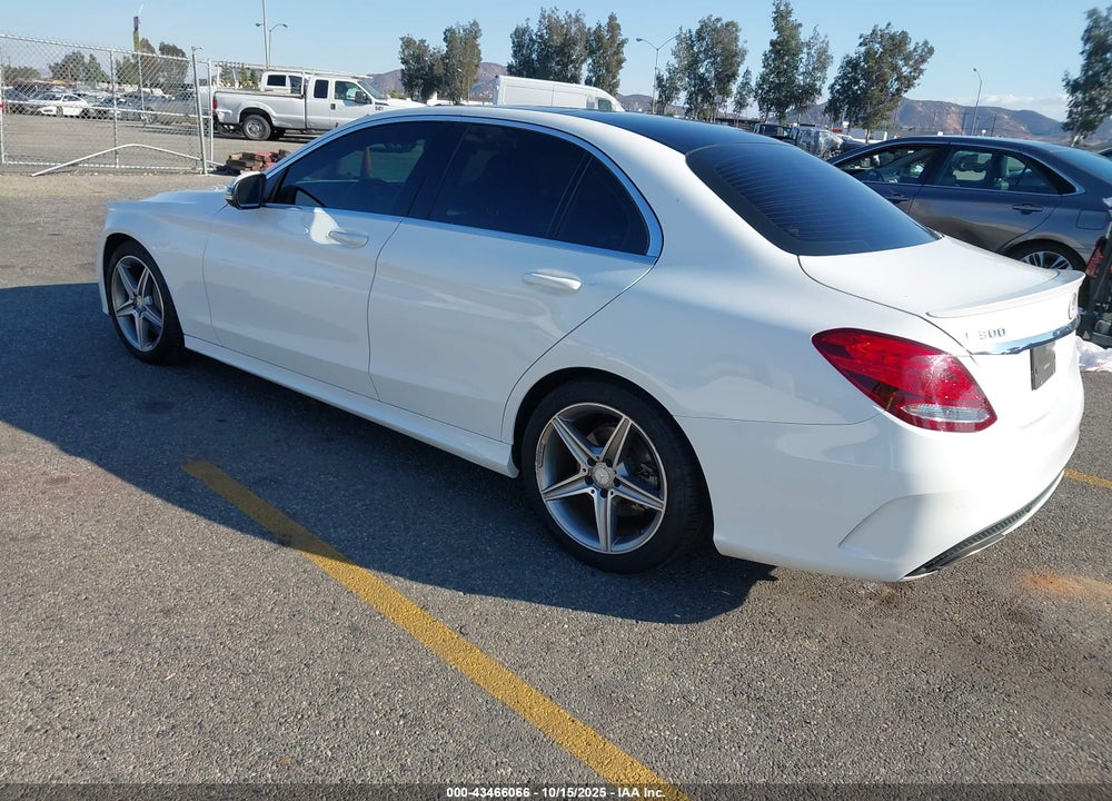 2017 MERCEDES-BENZ C 300 SPORT VIN: 55SWF4JB9HU193938