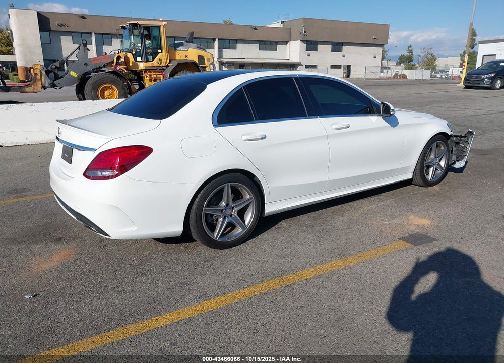 2017 MERCEDES-BENZ C 300 SPORT VIN: 55SWF4JB9HU193938