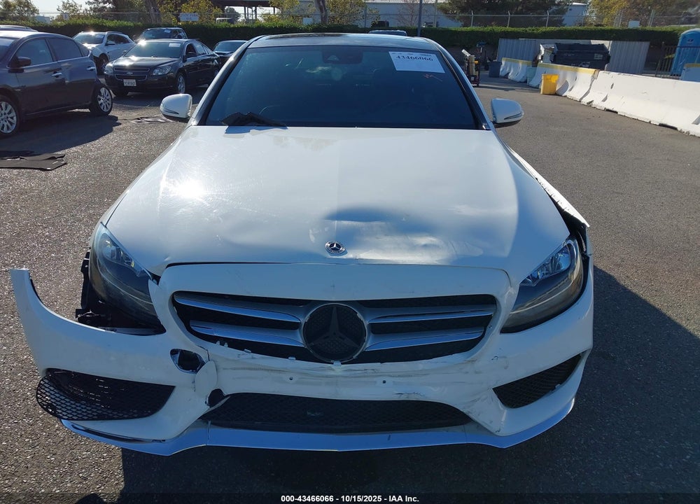 2017 MERCEDES-BENZ C 300 SPORT VIN: 55SWF4JB9HU193938