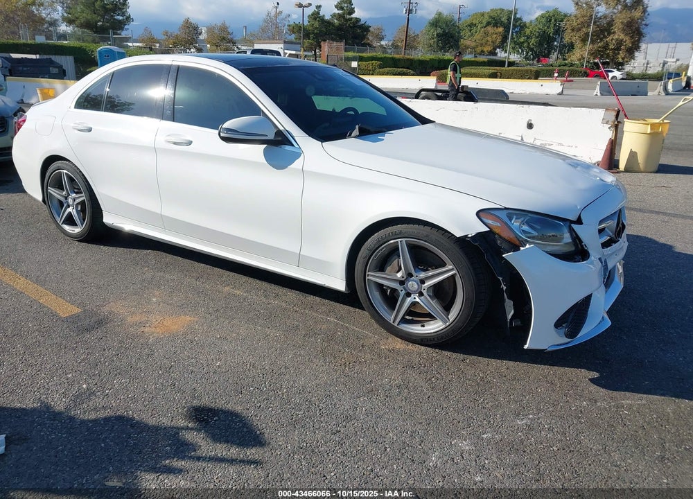 2017 MERCEDES-BENZ C 300 SPORT VIN: 55SWF4JB9HU193938