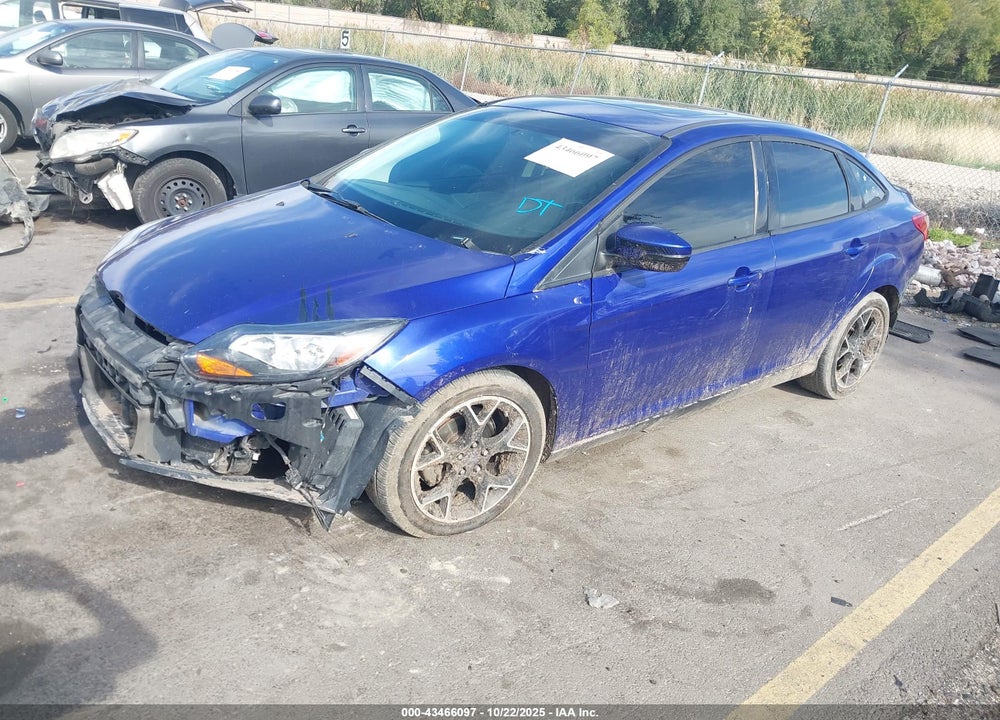 2014 FORD FOCUS SE VIN: 1FADP3F23EL354453