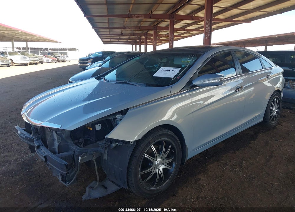 2012 HYUNDAI SONATA LIMITED VIN: 5NPEC4AC4CH434846