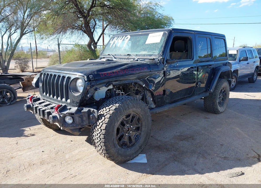 2021 JEEP WRANGLER UNLIMITED RUBICON 4X4 VIN: 1C4JJXFG1MW841679