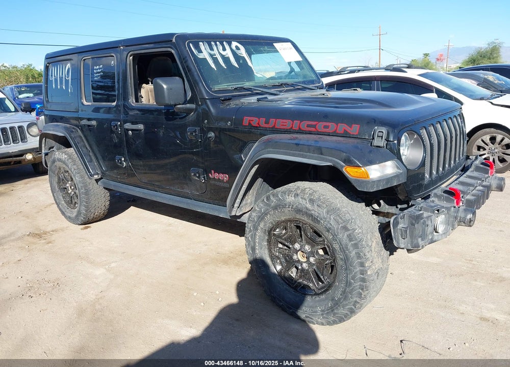 2021 JEEP WRANGLER UNLIMITED RUBICON 4X4 VIN: 1C4JJXFG1MW841679