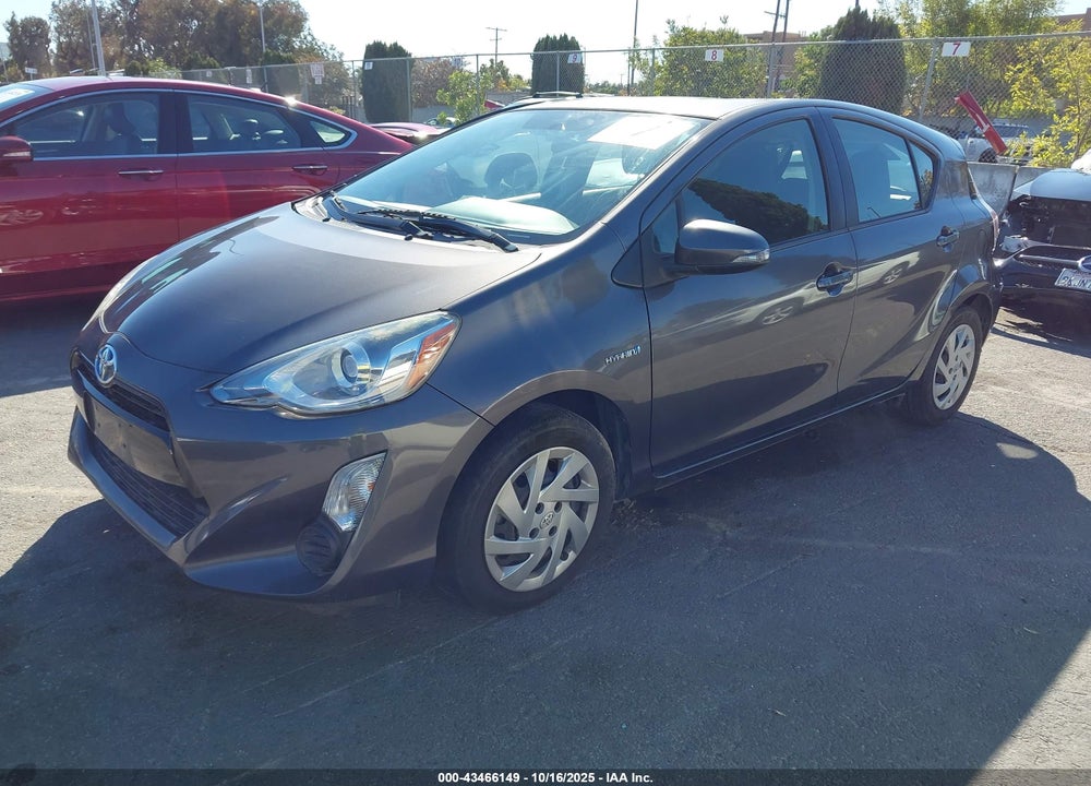 2015 TOYOTA PRIUS C TWO VIN: JTDKDTB39F1114524