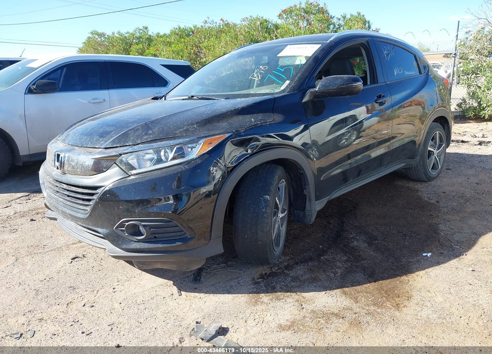 2022 HONDA HR-V 2WD EX-L VIN: 3CZRU5H74NM715548