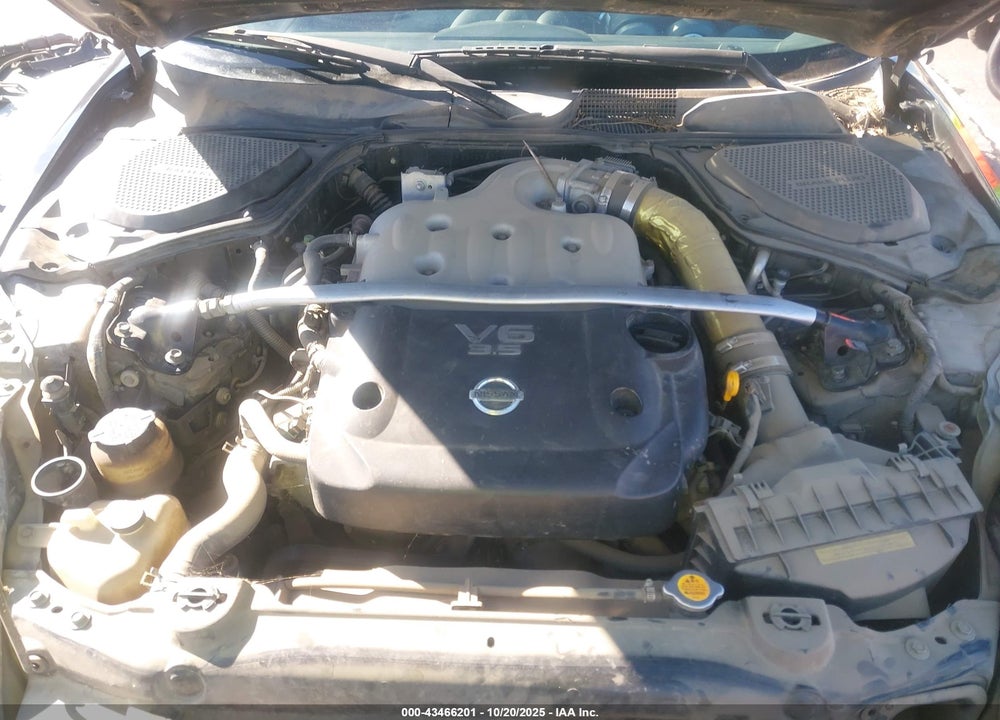 2003 NISSAN 350Z TOURING VIN: JN1AZ34D53T109410