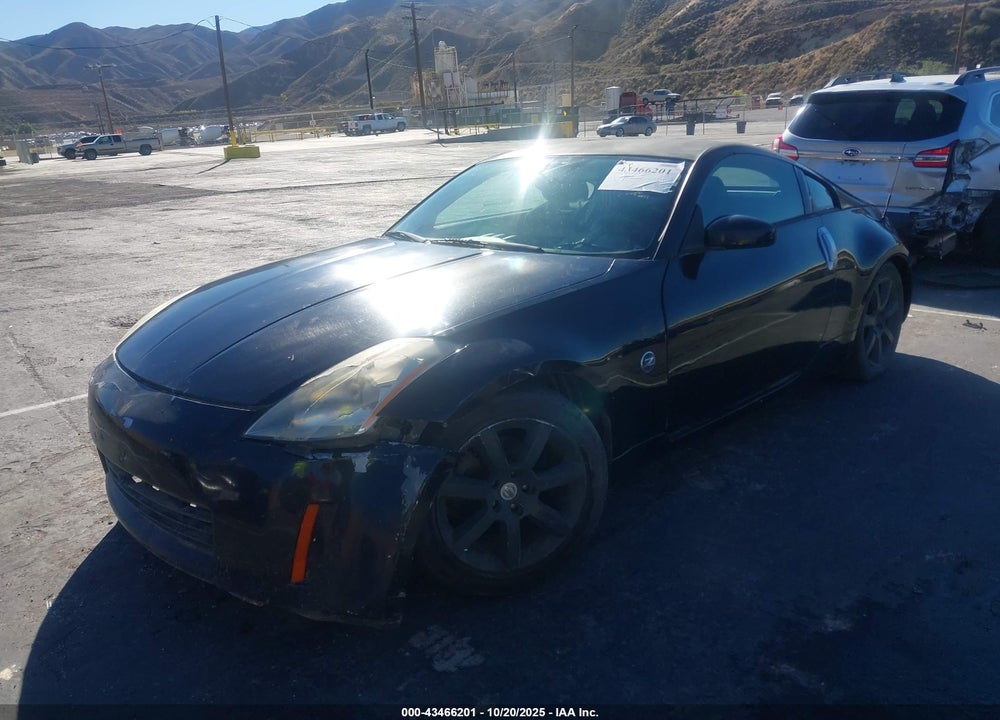 2003 NISSAN 350Z TOURING VIN: JN1AZ34D53T109410