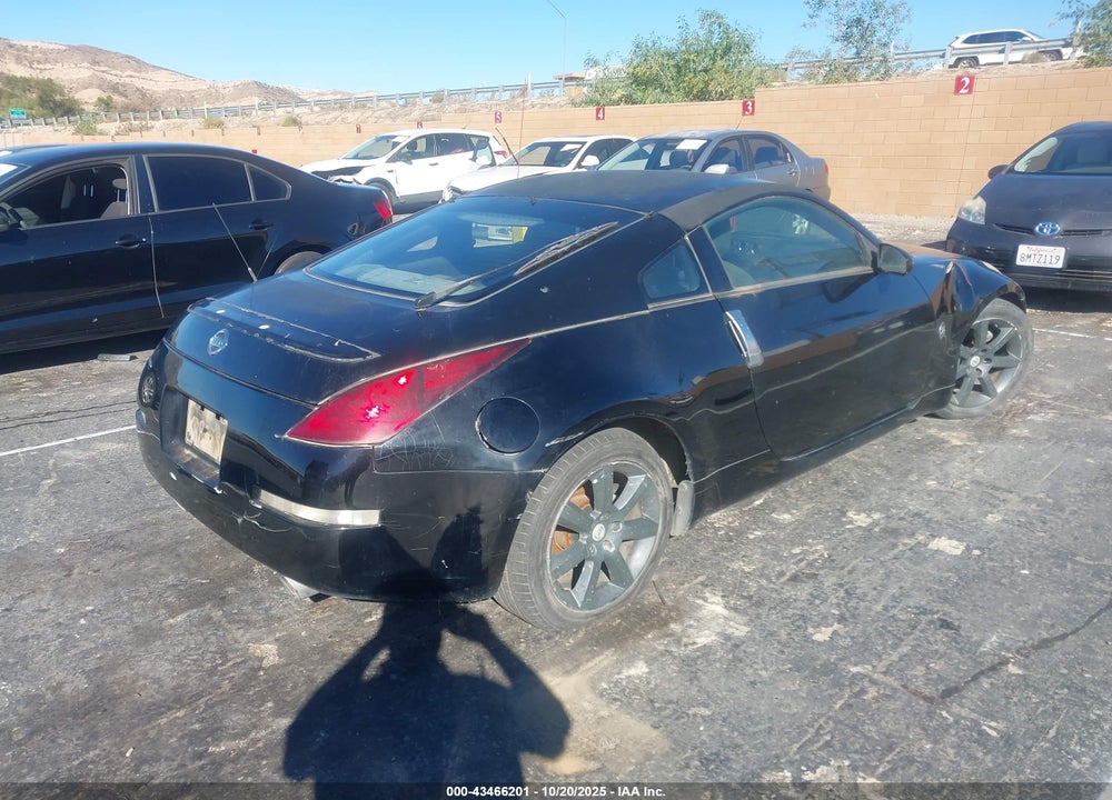 2003 NISSAN 350Z TOURING VIN: JN1AZ34D53T109410