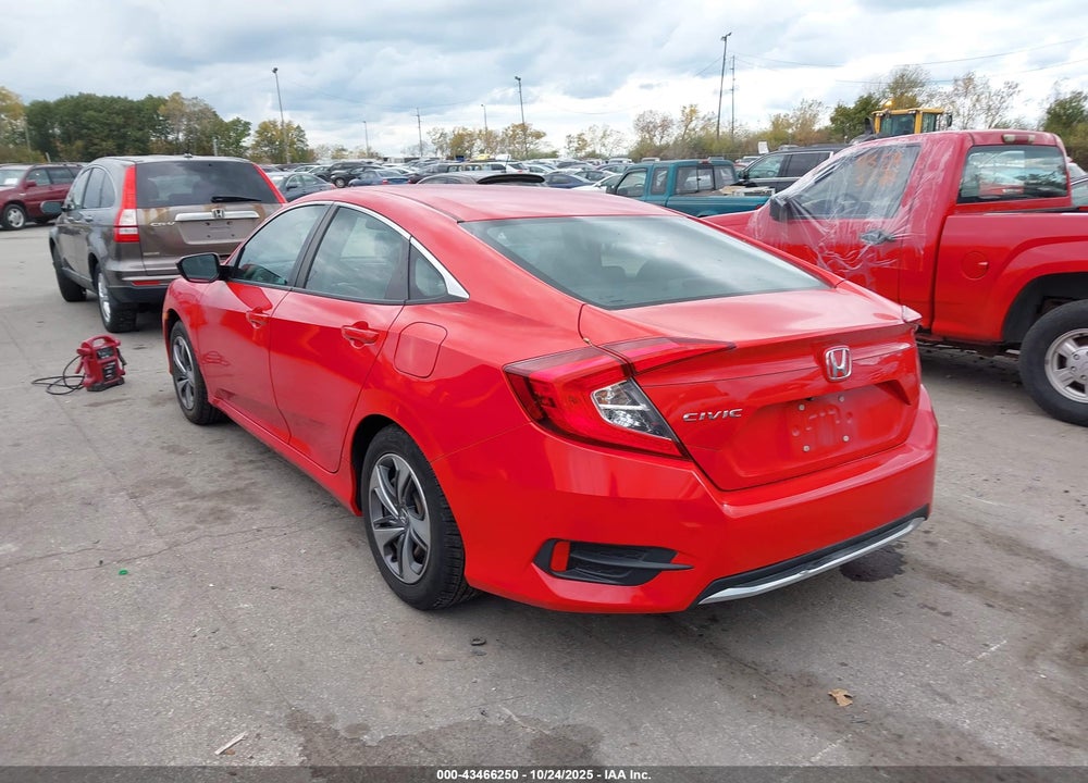 2019 HONDA CIVIC LX VIN: 2HGFC2F69KH577294