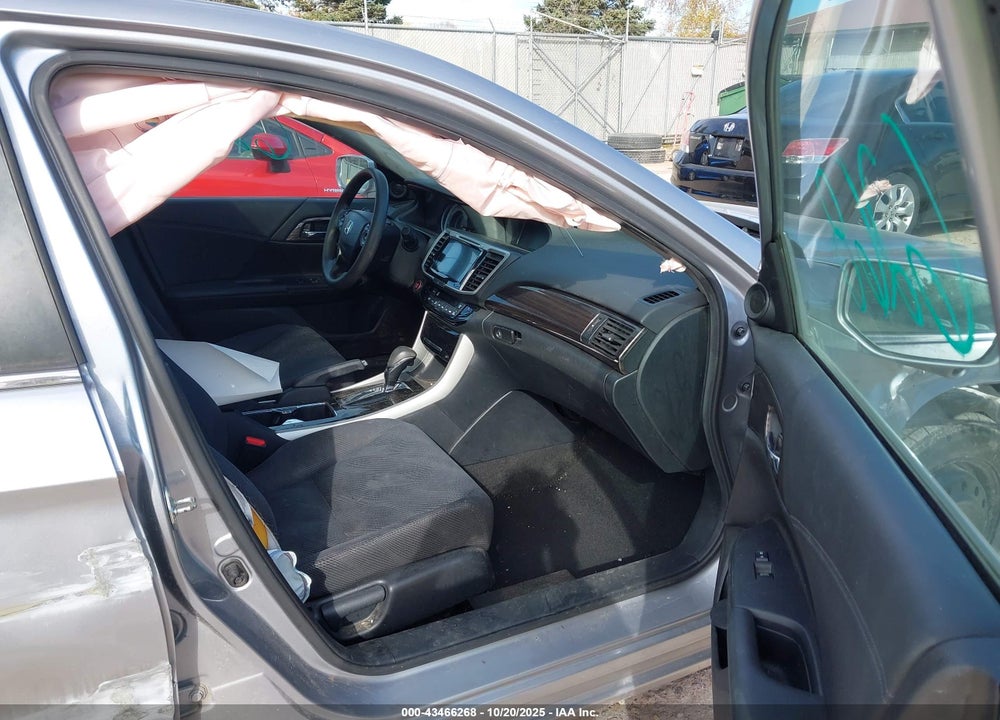2016 HONDA ACCORD EX VIN: 1HGCR2F74GA099317