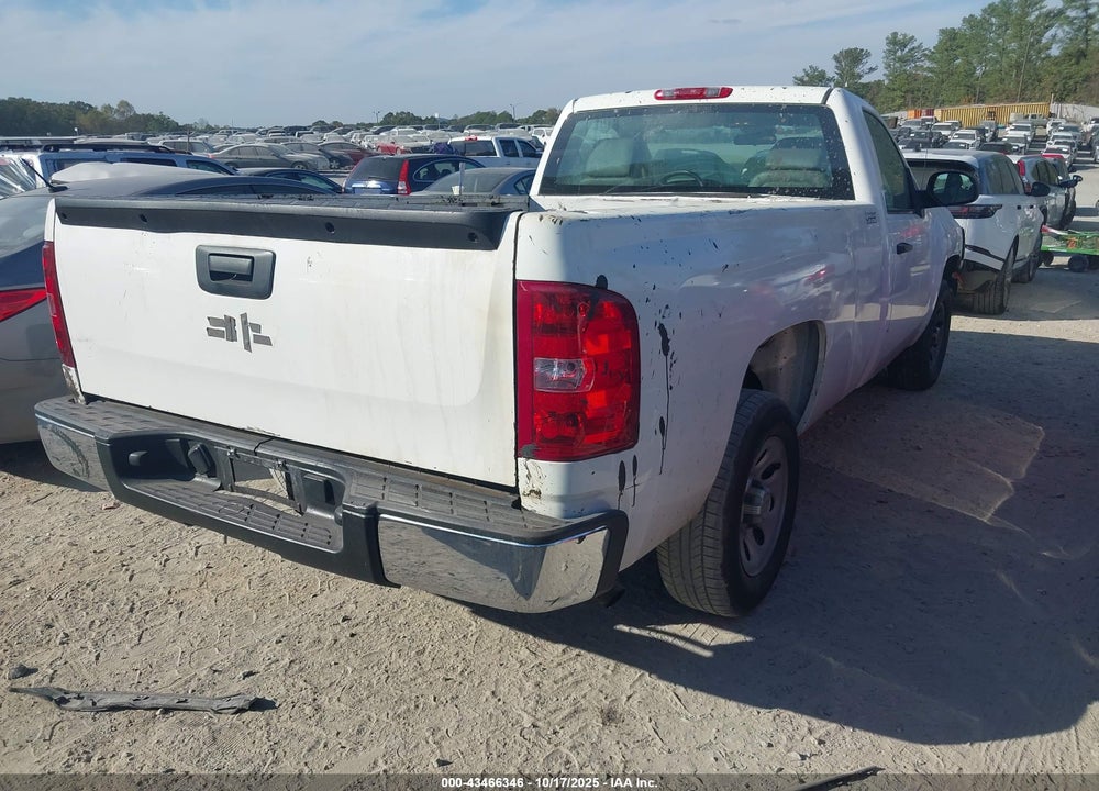 2011 CHEVROLET SILVERADO 1500 WORK TRUCK VIN: 1GCNCPEA8BZ132218