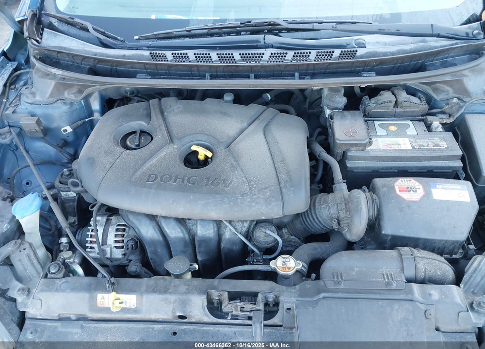 2015 HYUNDAI ELANTRA SE VIN: KMHDH4AE5FU280765