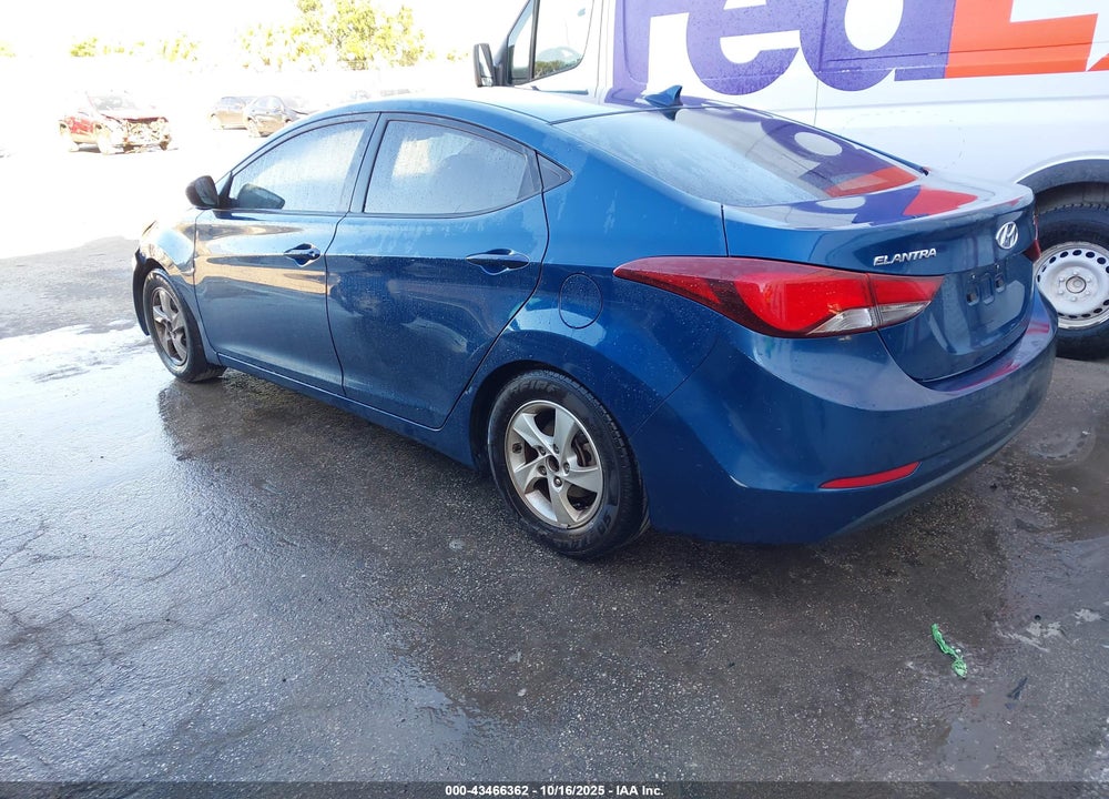 2015 HYUNDAI ELANTRA SE VIN: KMHDH4AE5FU280765