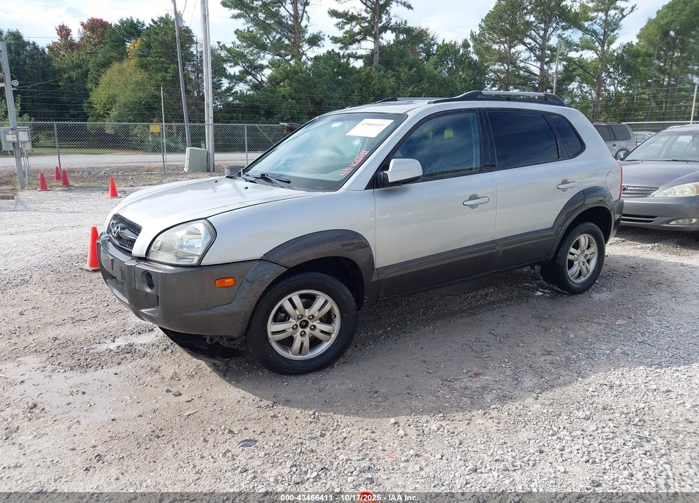 2007 HYUNDAI TUCSON VIN: KM8JN72D77U568730