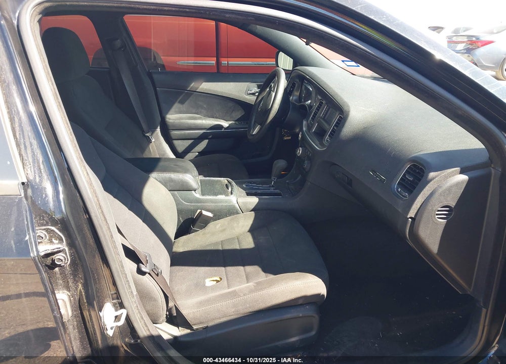 2012 DODGE CHARGER SE VIN: 2C3CDXBG7CH297700