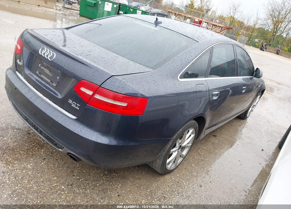 2011 AUDI A6 3.0 PREMIUM VIN: WAUFGAFB2BN008348