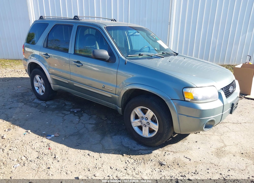 2006 FORD ESCAPE HYBRID VIN: 1FMCU96H36KC35925