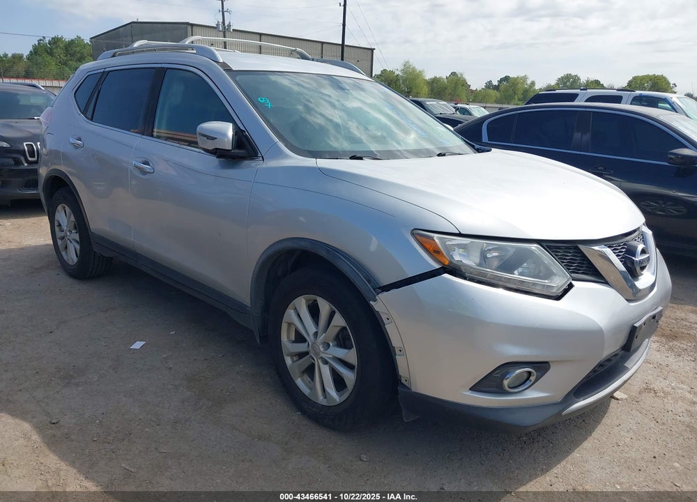 2016 NISSAN ROGUE SV VIN: JN8AT2MT4GW026401