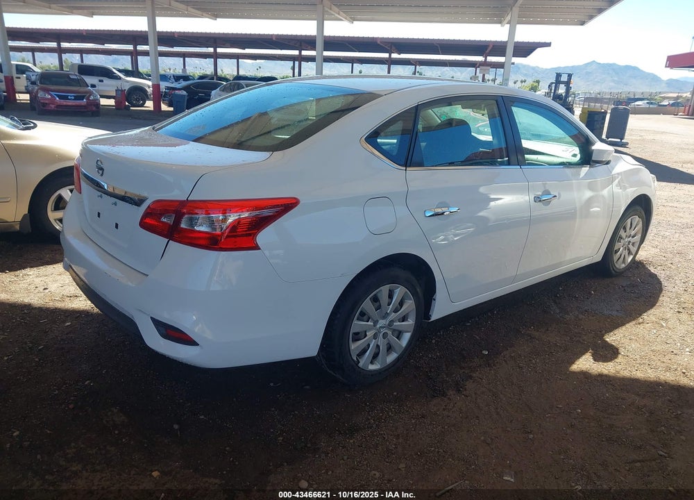 2019 NISSAN SENTRA S VIN: 3N1AB7APXKY378325