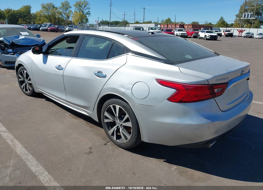 2016 NISSAN MAXIMA 3.5 PLATINUM VIN: 1N4AA6AP1GC385406
