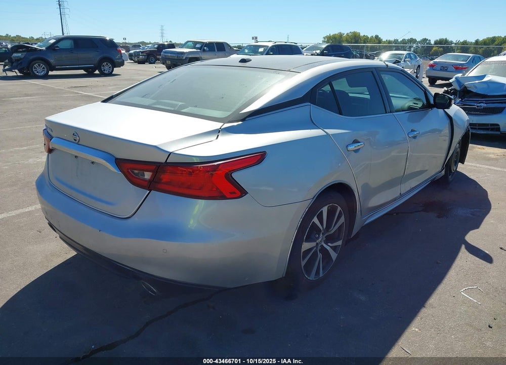 2016 NISSAN MAXIMA 3.5 PLATINUM VIN: 1N4AA6AP1GC385406