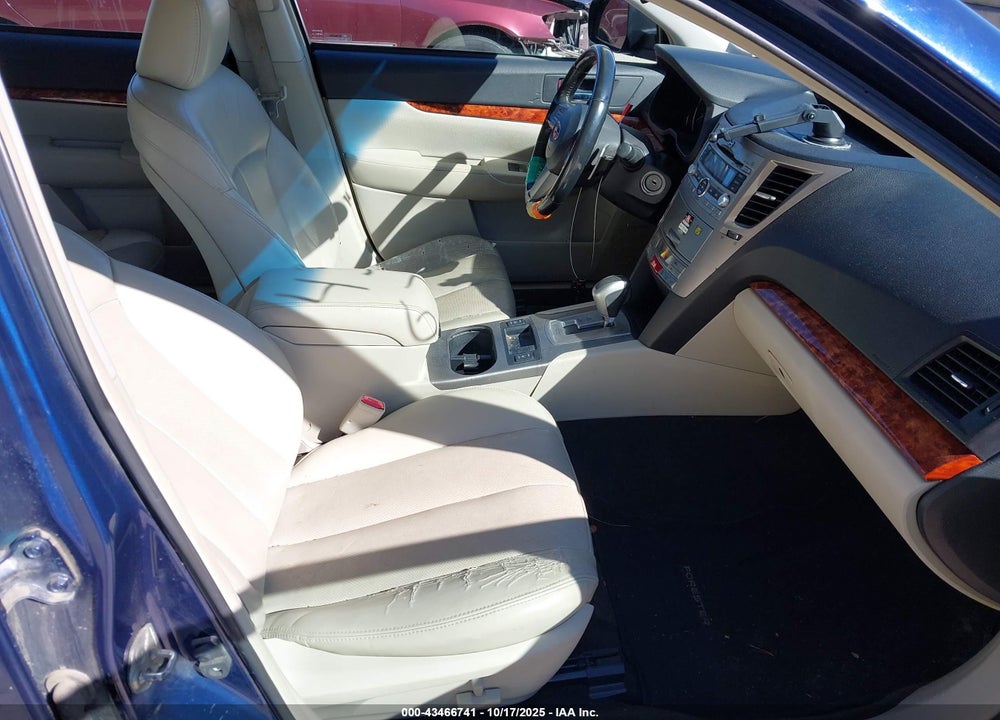 2011 SUBARU LEGACY VIN: 4S3BMBK64B3250028