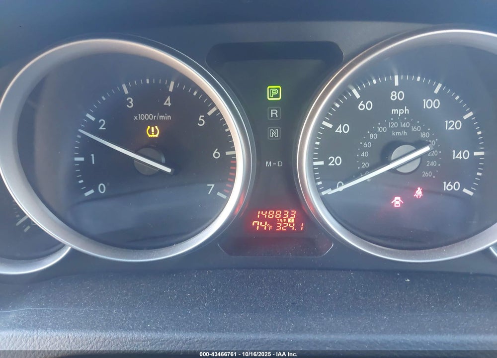 2010 MAZDA 6 I TOURING VIN: 1YVHZ8CH7A5M03206