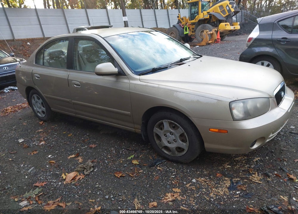 2002 HYUNDAI ELANTRA VIN: KMHDN45DX2U371342