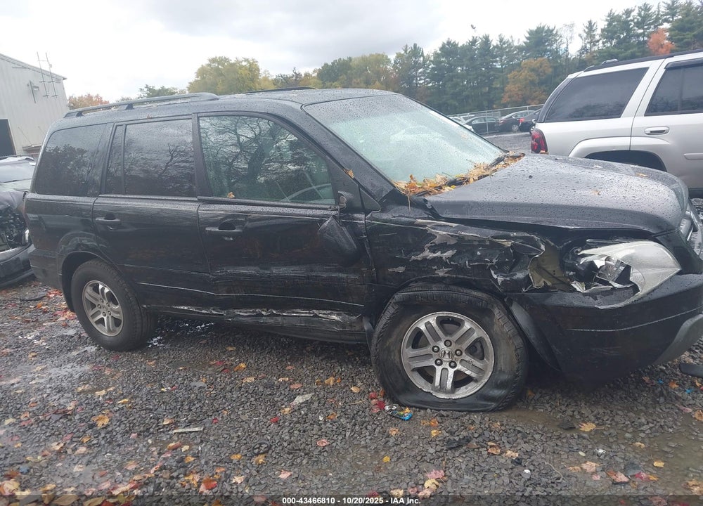 2005 HONDA PILOT EX-L VIN: 5FNYF18555B011804